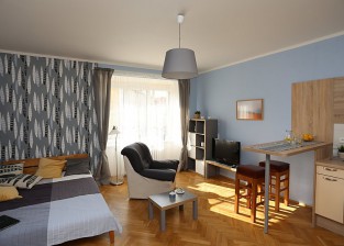 Квартира-студия, 1+кк, 29 м2, Прага 4 – Нусле